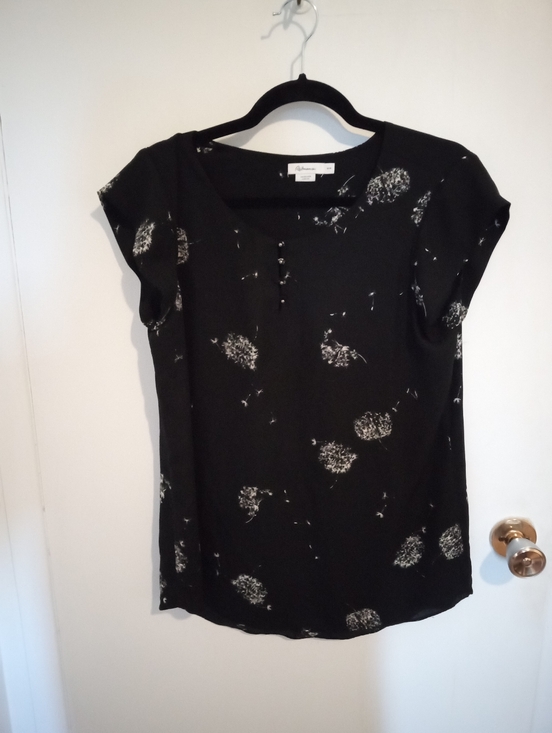 Reitmans Tops - Relaxed Fit Dandelion Pattern Blouse Reitmans